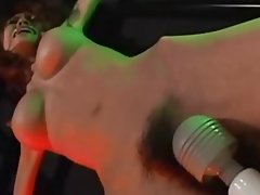 Petite ázijských zviazané a pohrával