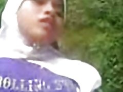 Indonézia hidžáb-škaredé Coed akbid riau